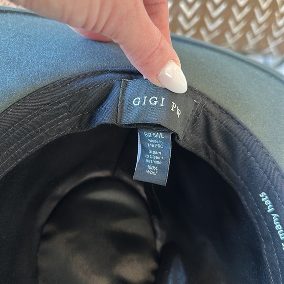 Gigi Pip- Leo wavy brim hat - Picture 6 of 7